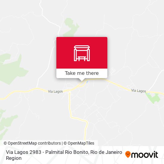Via Lagos 2983 - Palmital Rio Bonito map