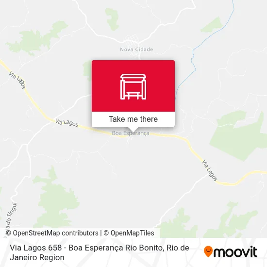 Via Lagos 658 - Boa Esperança Rio Bonito map