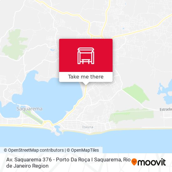Mapa Av. Saquarema 376 - Porto Da Roça I Saquarema