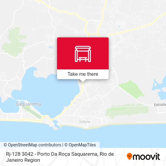 Rj-128 3042 - Porto Da Roça Saquarema map