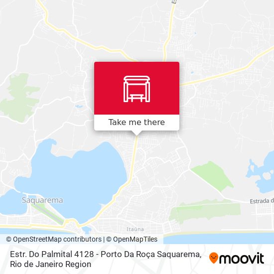 Mapa Estr. Do Palmital 4128 - Porto Da Roça Saquarema