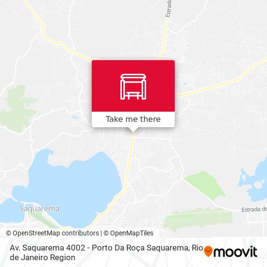 Mapa Av. Saquarema 4002 - Porto Da Roça Saquarema