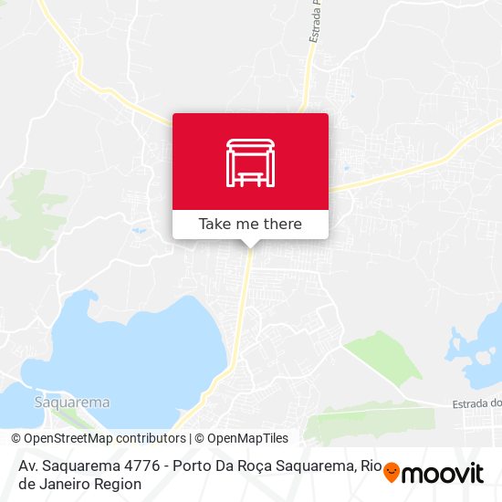 Mapa Av. Saquarema 4776 - Porto Da Roça Saquarema