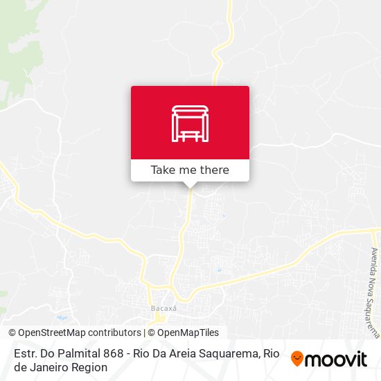 Estr. Do Palmital 868 - Rio Da Areia Saquarema map
