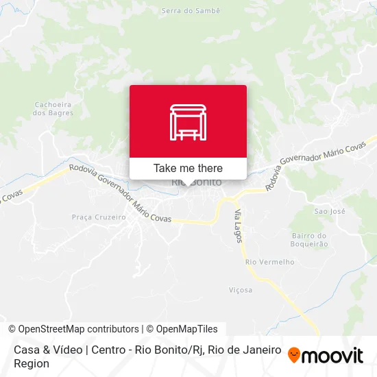 Casa & Vídeo | Centro - Rio Bonito / Rj map