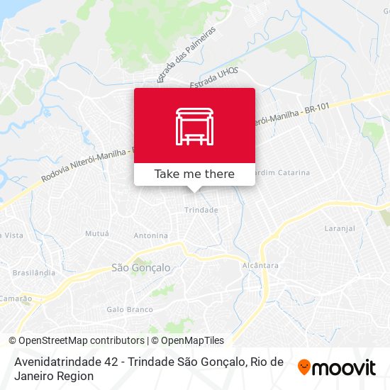 Avenidatrindade 42 - Trindade São Gonçalo map