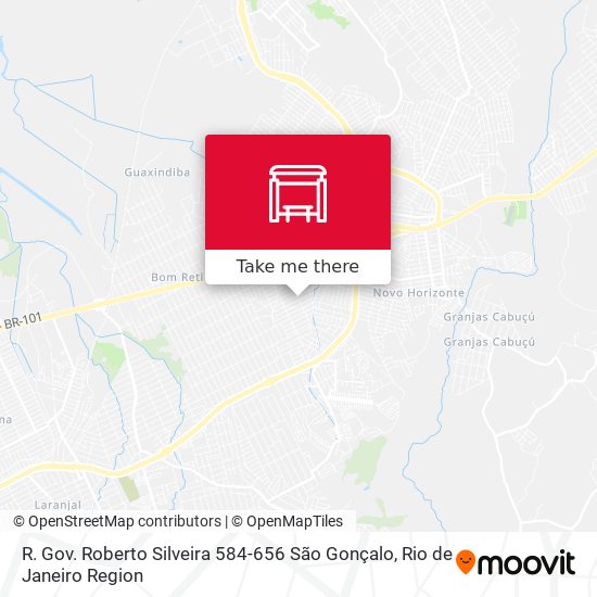 R. Gov. Roberto Silveira 584-656 São Gonçalo map