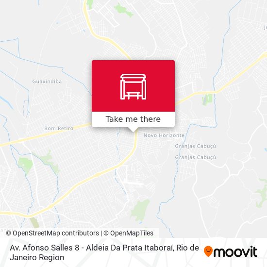 Mapa Av. Afonso Salles 8 - Aldeia Da Prata Itaboraí