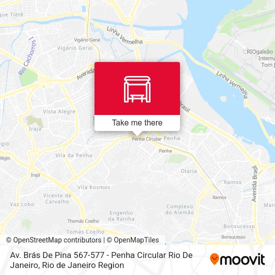 Av. Brás De Pina 567-577 - Penha Circular Rio De Janeiro map