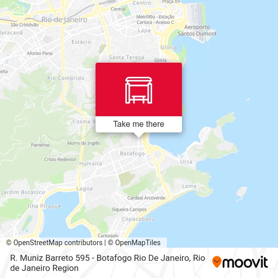 R. Muniz Barreto 595 - Botafogo Rio De Janeiro map