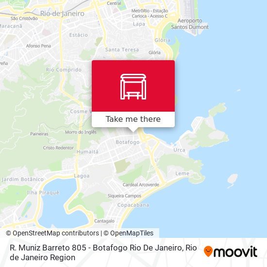 R. Muniz Barreto 805 - Botafogo Rio De Janeiro map