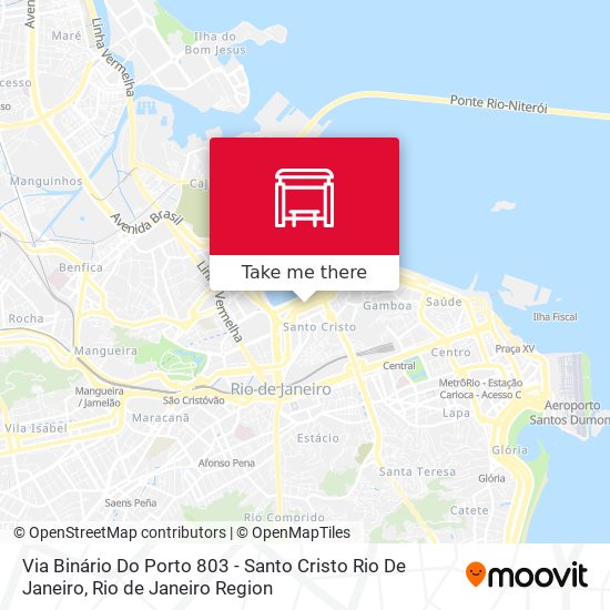 Via Binário Do Porto 803 - Santo Cristo Rio De Janeiro map