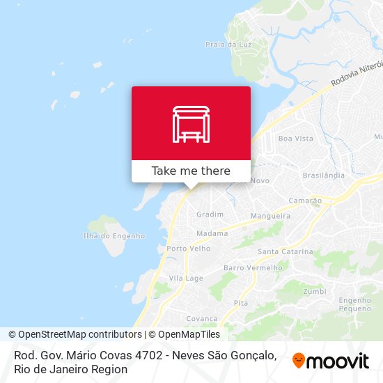 Rod. Gov. Mário Covas 4702 - Neves São Gonçalo map