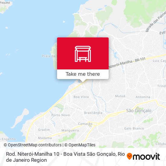 Rod. Niterói-Manilha 10 - Boa Vista São Gonçalo map