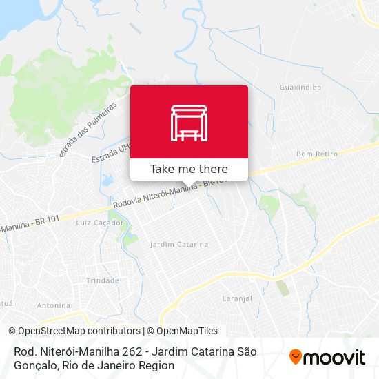 Rod. Niterói-Manilha 262 - Jardim Catarina São Gonçalo map