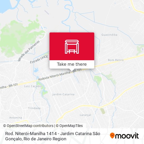 Rod. Niterói-Manilha 1414 - Jardim Catarina São Gonçalo map
