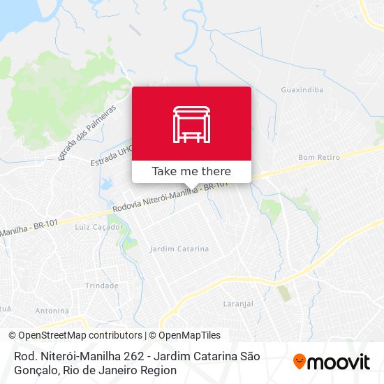 Rod. Niterói-Manilha 262 - Jardim Catarina São Gonçalo map