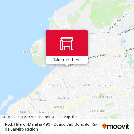 Rod. Niterói-Manilha 493 - Boaçu São Gonçalo map