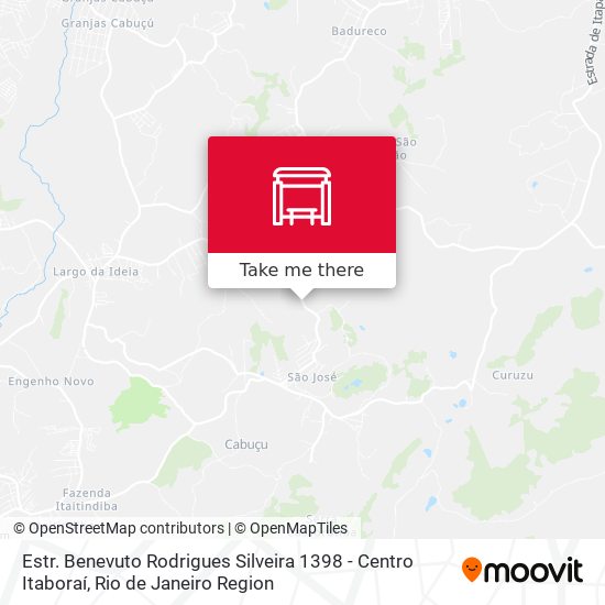 Estr. Benevuto Rodrigues Silveira 1398 - Centro Itaboraí map