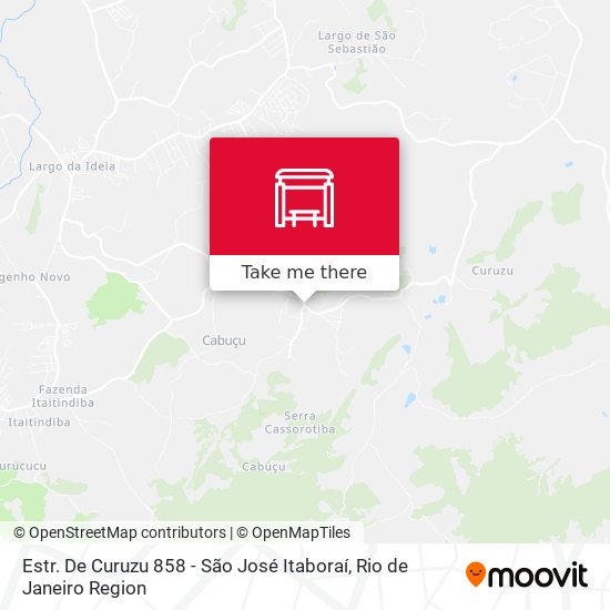 Estr. De Curuzu 858 - São José Itaboraí map