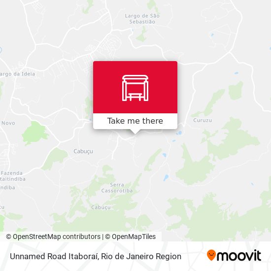 Unnamed Road Itaboraí map