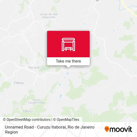 Unnamed Road - Curuzu Itaboraí map
