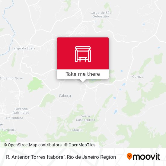 R. Antenor Torres Itaboraí map