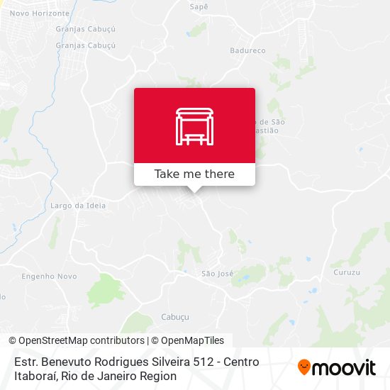 Estr. Benevuto Rodrigues Silveira 512 - Centro Itaboraí map