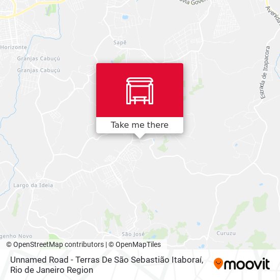 Unnamed Road - Terras De São Sebastião Itaboraí map