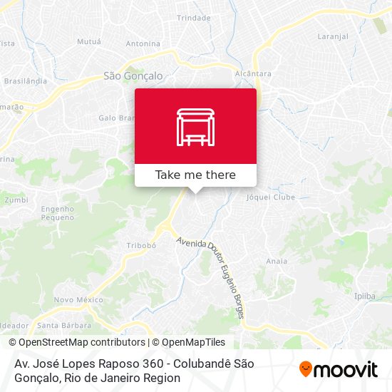 Av. José Lopes Raposo 360 - Colubandê São Gonçalo map