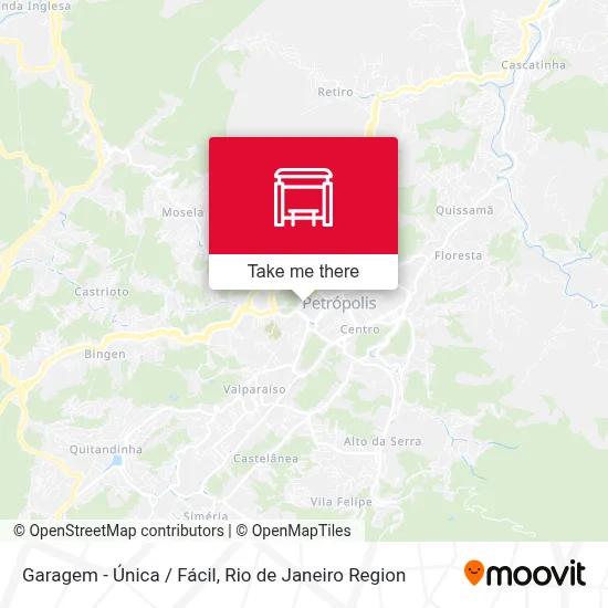 Garagem - Única / Fácil map
