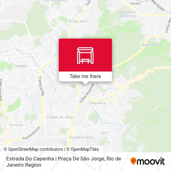 Estrada Do Capenha | Praça De São Jorge map