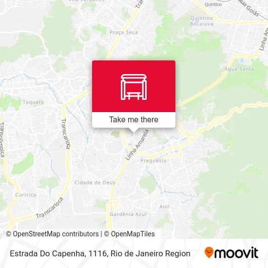 Estrada Do Capenha, 1116 map