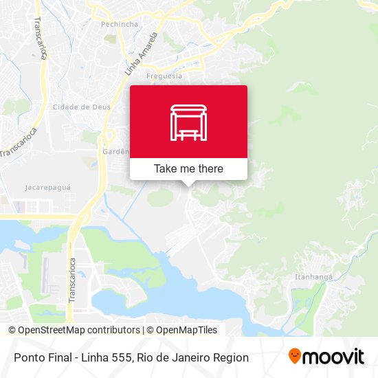 Ponto Final - Linha 555 map