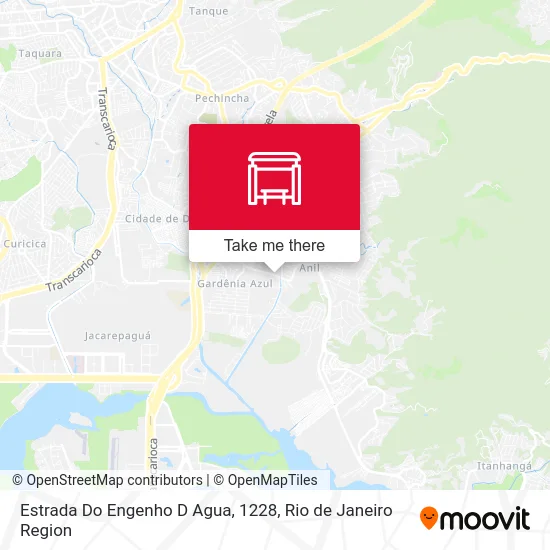 Estrada Do Engenho D Agua, 1228 map