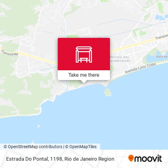 Estrada Do Pontal, 1198 map