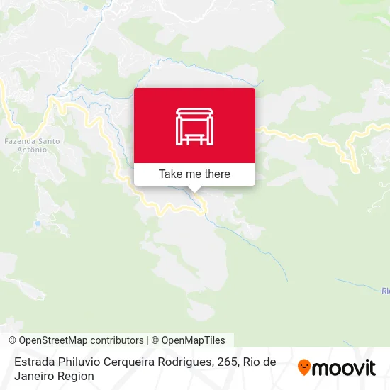 Estrada Philuvio Cerqueira Rodrigues, 265 map