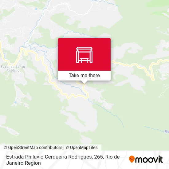 Estrada Philuvio Cerqueira Rodrigues, 265 map