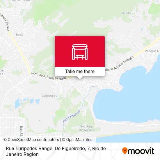 Rua Eurípedes Rangel De Figueiredo, 7 map