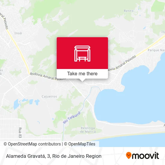 Alameda Gravatá, 3 map