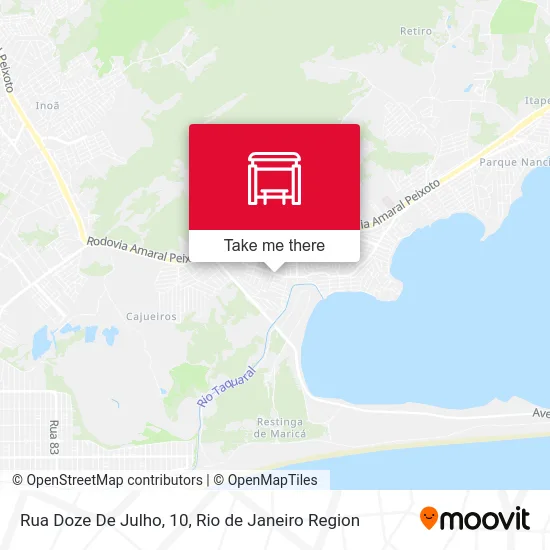 Rua Doze De Julho, 10 map