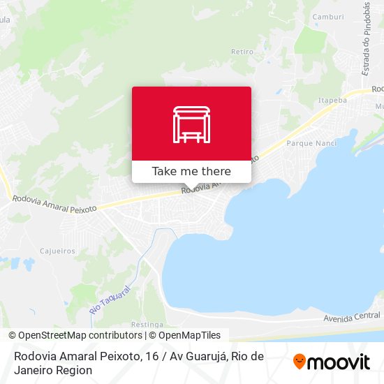 Rodovia Amaral Peixoto, 16 / Av Guarujá map