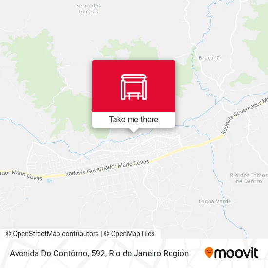 Avenida Do Contôrno, 592 map