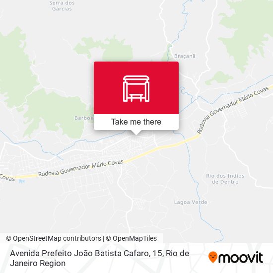 Avenida Prefeito João Batista Cafaro, 15 map