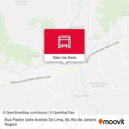 Rua Pastor Izete Avelino De Lima, 56 map