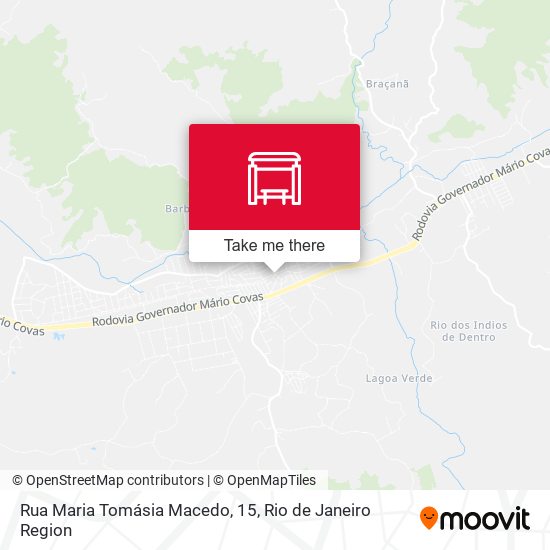 Rua Maria Tomásia Macedo, 15 map