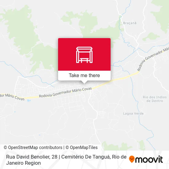 Rua David Benolier, 28 | Cemitério De Tanguá map