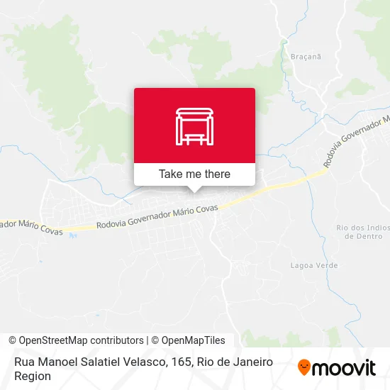 Rua Manoel Salatiel Velasco, 165 map