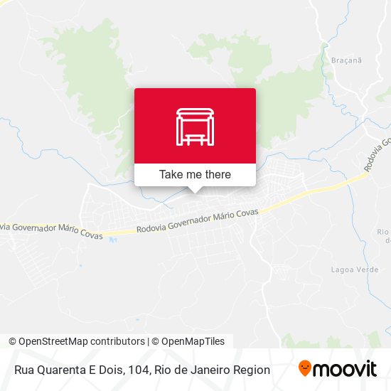 Rua Quarenta E Dois, 104 map