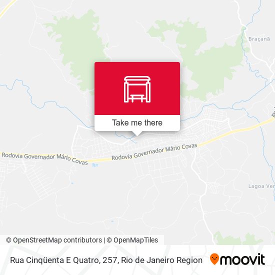Rua Cinqüenta E Quatro, 257 map